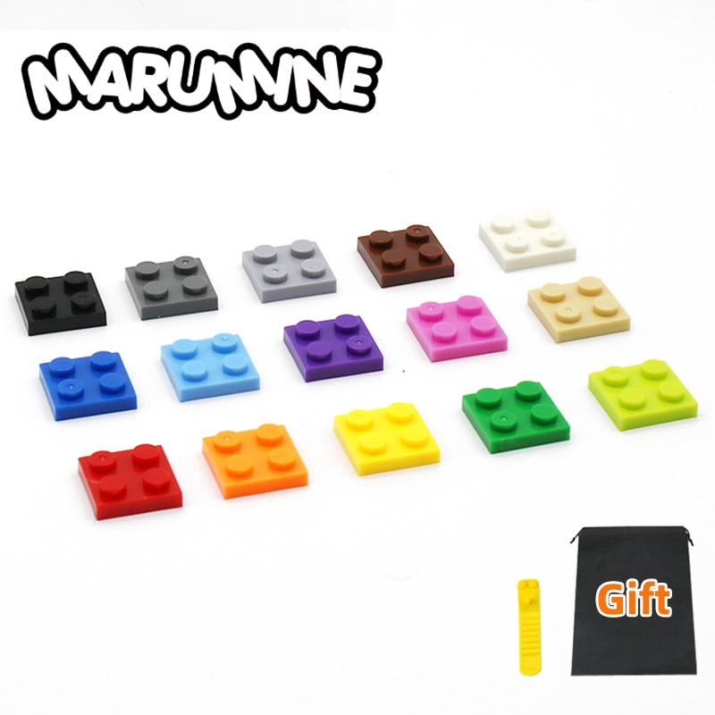 MARUMINE 300PCS 2x2 ÷Ʈ DIY   峭 ..